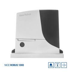 Nice Robus 1000 - zestaw + lampa led + listwa zębata - napęd automat do bram przesuwnych